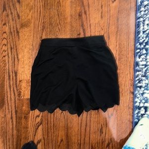 black shorts with pockets - barely worn!